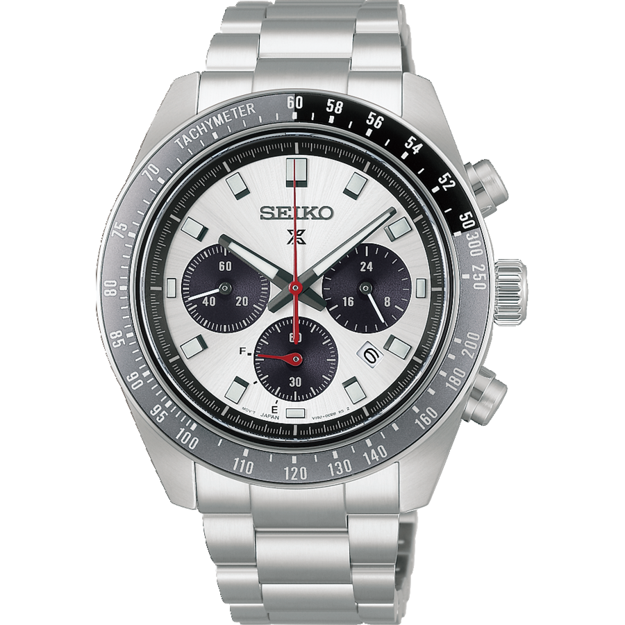 Seiko Prospex HBJ001P1 Orologio da Uomo • Cronografo Solare • Lunetta Tachimetrica