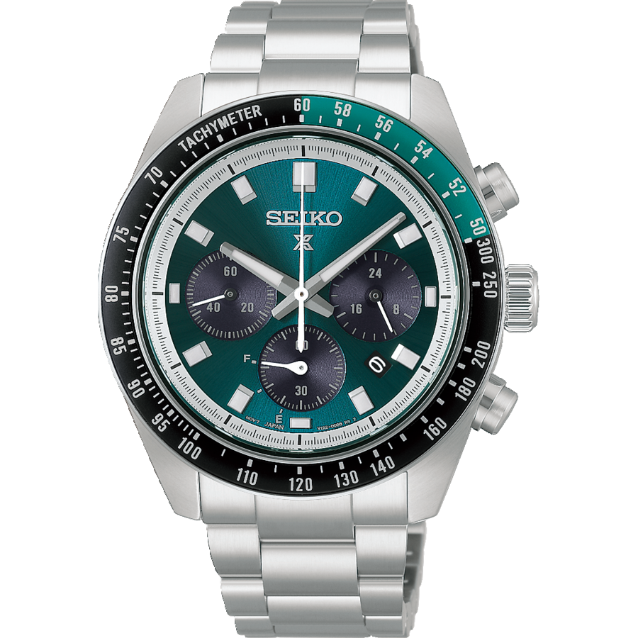 Seiko Prospex HBJ003P1 Orologio da Uomo • Cronografo Solare • Lunetta Tachimetrica