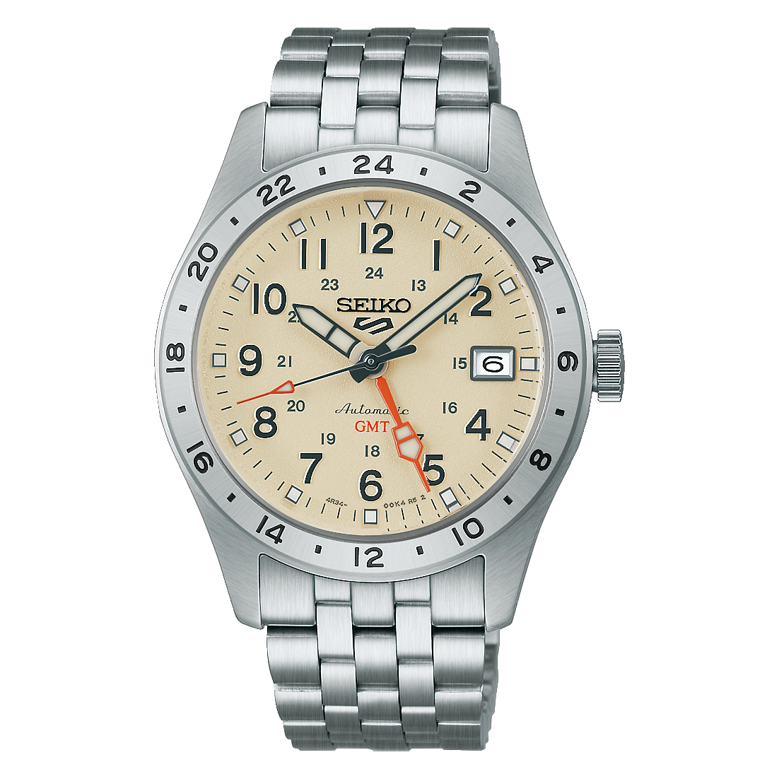 Seiko 5 Sports HDB002K1 Herren Armbanduhr • Automatikwerk mit GMT • Saphirglas Hardlex