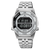 Seiko Conceptual HFL002P1 Herren Armbanduhr Silber • Chronograph • Hardlex-Glas