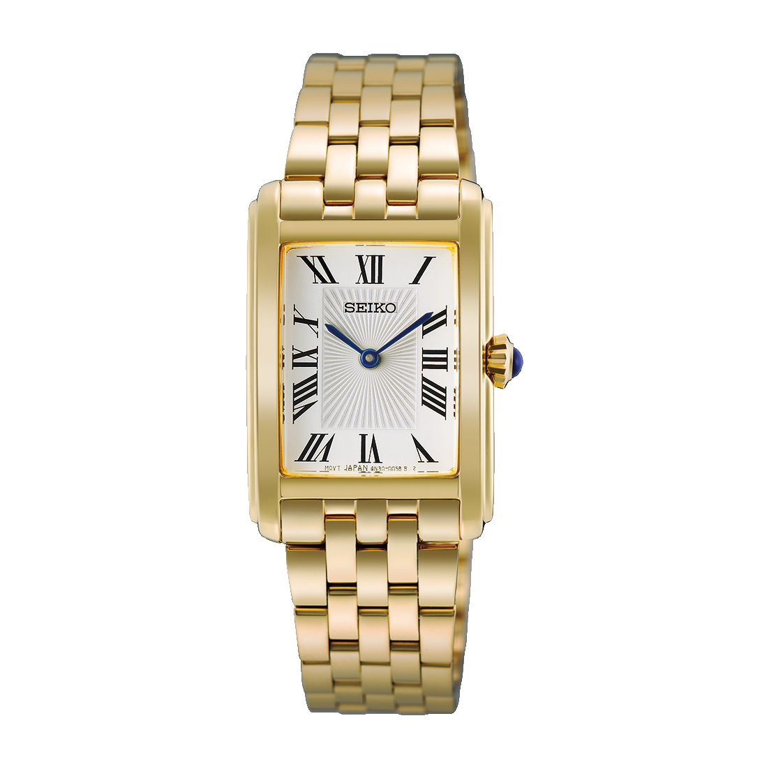 Seiko HGG001P1 Damen Armbanduhr Goldfarben • Hardlex-Glas • Quarzwerk