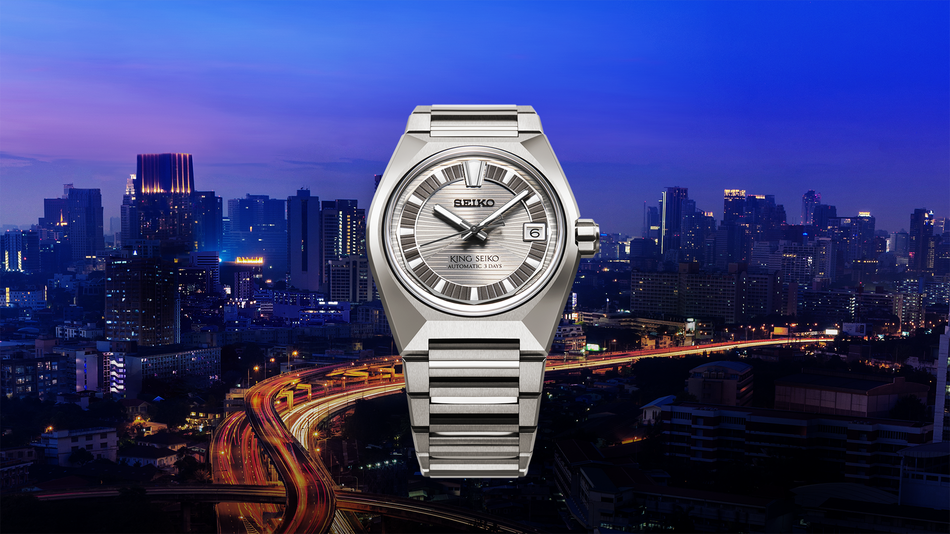 Seiko King Seiko VANAC HKF002J1 Herren Armbanduhr Titan • Saphirglas • Automatikwerk