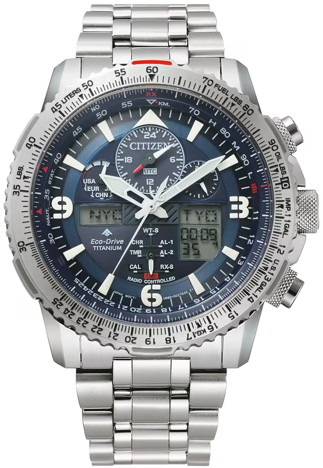 "Orologio da uomo Citizen Promaster Sky JY8100-80L • Super Titanium • Eco-Drive & Radio controllato"