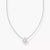 alt
Collana da donna in argento sterling 925 con pendente a forma di stella e pavé di zirconi bianchi