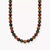 Collana da uomo, talismano con perle in occhio di tigre - Thomas Sabo Modello: KE2304-826-7