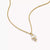 Collana da donna, placcata oro 18k con zirconi bianchi - THOMAS SABO Modello: KE2363-414-14
