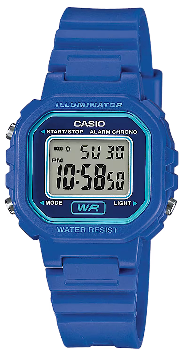 Orologio da donna Casio Vintage LA-20WH-2AEF • Iconico design retrò • Sveglia giornaliera