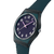 Swatch Teal Weave LL127 Damen Armbanduhr Petrol • Leuchtzeiger • Transparentes Gehäuse, Bild 3