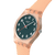 Swatch Originals Small LO117 Damenuhr Pfirsich • Gewebtes Armband • Leichtes Kunststoffgehäuse, Bild 3