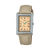 Casio LTP-B165L-5BVEF Damen Armbanduhr Beige • Mineralglas • Echtlederband, Bild 2