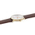 Mondaine Doppio MLE.33110.LGV Damenuhr Braun • Saphirglas • Swiss Made Quarzwerk, Bild 6