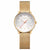 Mondaine Doppio MLE.33111.SM Damenuhr Silber • Saphirglas • Swiss Made Quarzwerk