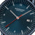 Mondaine Doppio MLE.41240.LDV Herrenuhr Blau • Saphirglas mit Antireflexbeschichtung • Schweizer Quarzwerk, Bild 3