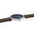 Mondaine Doppio MLE.41240.LGV Herrenuhr Braun • Saphirglas • Swiss Made, Bild 4