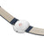 Mondaine Doppio Solar MLE.41910.LDV Herrenuhr Blau • Saphirglas mit Antireflexbeschichtung • Veganes Apfelleder, Bild 5