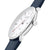 Mondaine Doppio Solar MLE.41910.LDV Herrenuhr Blau • Saphirglas mit Antireflexbeschichtung • Veganes Apfelleder, Bild 6