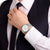 Mondaine Doppio Solar MLE.41910.SM Herrenuhr Silber • Saphirglas • Solaruhrwerk, Bild 2
