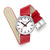 Mondaine Evo2 MSE.35110.LCV Damenuhr Rot • Saphirglas • Veganes Traubenleder, Bild 4