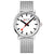 Mondaine evo2 MSE.40110.SM Herrenuhr Silber • Saphirglas • Swiss Made
