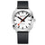 Mondaine Cushion MSL.3961B.LBV Herrenuhr Schwarz • Automatikwerk Sellita SW200-2 • Saphirglas mit BackLight