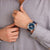 Mondaine Grand Cushion MSL.41440.LD.SET Herrenuhr Blau • Saphirglas • Quarz-Chronograph, Bild 5