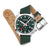 Mondaine Grand Cushion MSL.41460.LF.SET Herrenuhr Grün • Saphirglas • Quarz-Chronograph, Bild 13