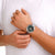 Mondaine Grand Cushion MSL.41460.LF.SET Herrenuhr Grün • Saphirglas • Quarz-Chronograph, Bild 5
