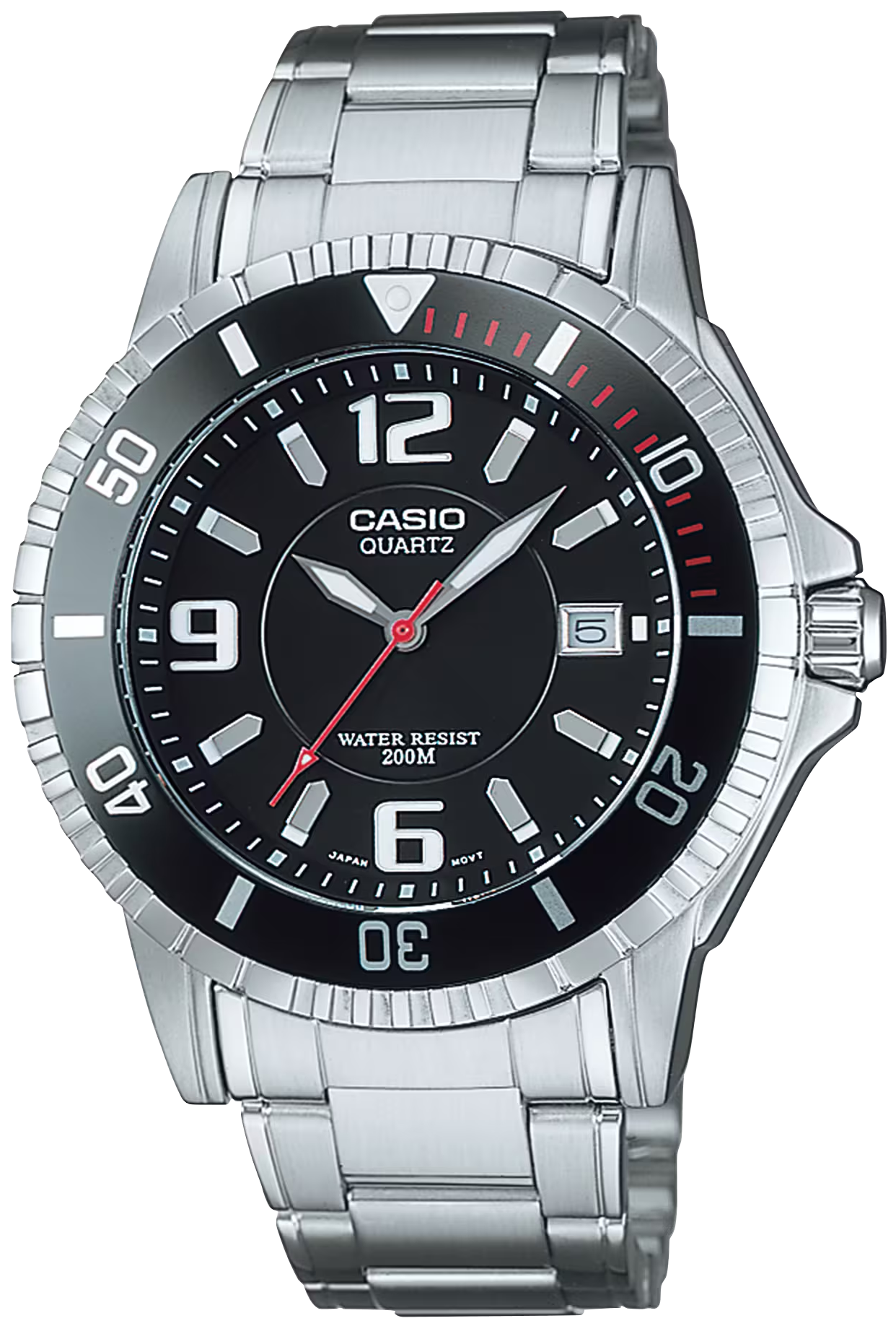 Orologio da uomo Casio MTD-1053D-1AVES • Impermeabilità 20 Bar • Ghiera girevole