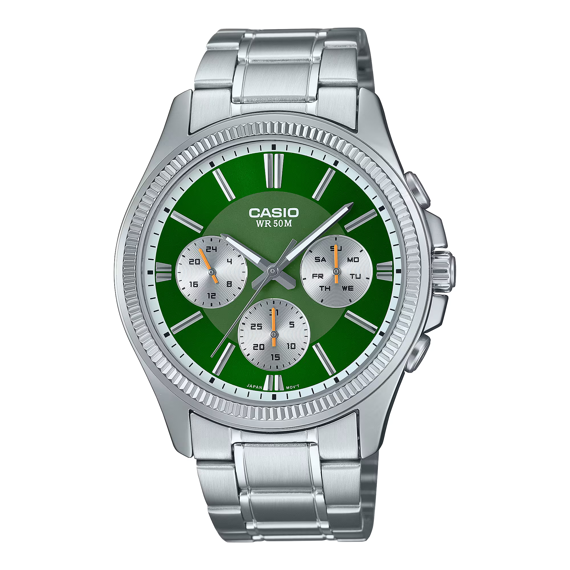 Orologio da uomo Casio MTP-1375PD-3AVEF • Multi-quadrante • Verde