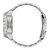 Titanarmbanduhr von der Seite mit Metallgliederarmband und Sicherheitsfaltschließe