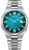Citizen Herrenuhr: teal Zifferblatt, Edelstahlband, Datumsfenster, Automatikwerk