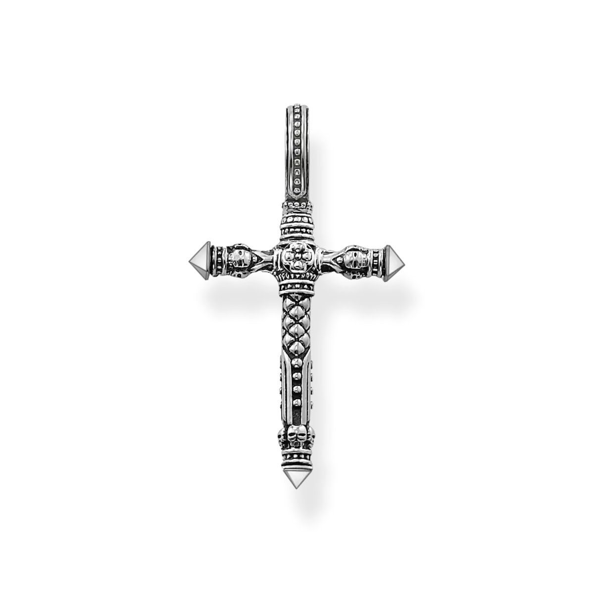 Ciondolo croce in argento
