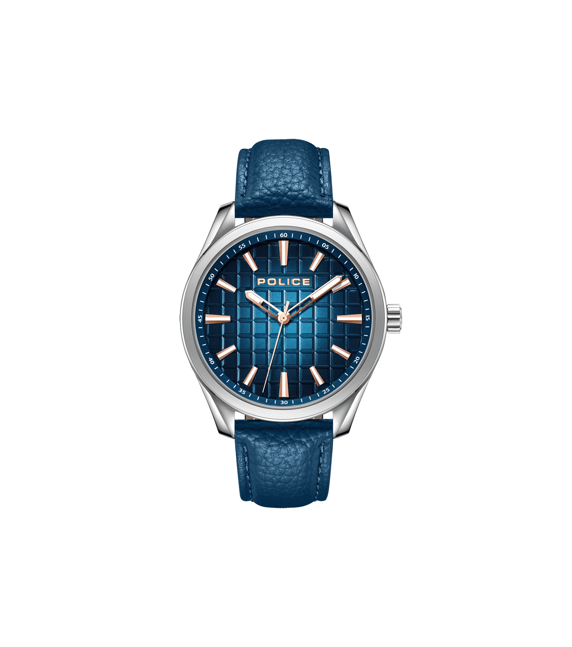 Police Doolin PEWGA0001001 Herren Armbanduhr Blau • Edelstahlgehäuse • Mineralglas