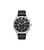 Police Wadden PEWGC0054205 Herrenuhr Schwarz • Quarz-Chronograph • Schwarzes Lederarmband
