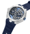 Police Scepter PEWGM0081703 Herrenuhr Blau • Doppelwerk-Anzeige • Marineblaues Silikonarmband, Bild 2