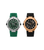 Police DUAL PEWGQ0081902 Herrenuhr Mehrfarbig • Zwei Zifferblätter • Roségold-IP-Beschichtung, Bild 9
