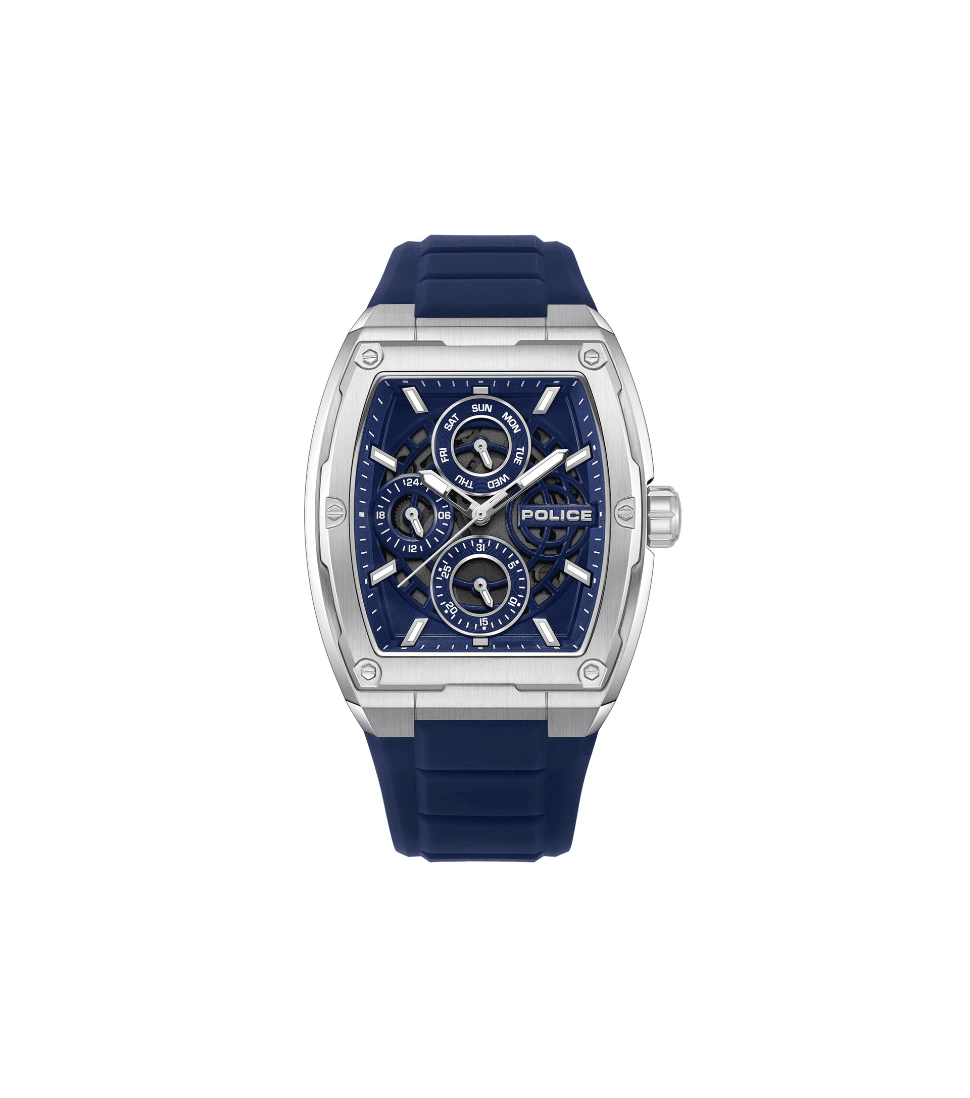 Police Creed PEWJQ0004502 Herren • Multifunktionsuhr • 5 ATM Wasserdicht
