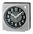 Seiko Fuji QHE197S Orologio da Tavolo Argento • Lancetta dei Secondi Sweep Silenziosa • Materiale Luminescente LumiBrite
