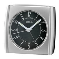 Seiko QHE205S Orologio da Tavolo Argento • Lancetta dei Secondi Sweep • Funzione Snooze