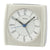 Seiko QHE205W Sveglia Bianco Perla • Movimento Sweep Silenzioso • Funzione Snooze & Luce