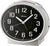 Seiko Timeless QHK059A Orologio da Tavolo Argento • Movimento Sweep Silenzioso • Sveglia a Campana con Snooze
