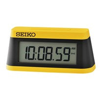 Seiko QHL091Y Orologio Digitale Giallo • Display LCD • Allarme con Funzione Snooze