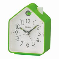 Seiko QHP010M Orologio da Tavolo Verde • Sveglia Canto degli Uccelli • Movimento al Quarzo Silenzioso