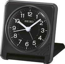 Seiko QHT015K Orologio da Viaggio • Illuminazione LumiBrite • Sveglia Progressiva con Funzione Snooze
