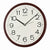 Seiko QXA847B Orologio da Parete Marrone • Movimento Sweep Silenzioso • Design Classico