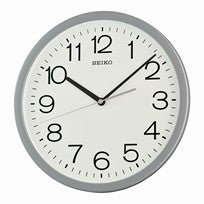 Seiko QXA847N Orologio da Parete Grigio Chiaro • Movimento Sweep Silenzioso • Ottima Leggibilità