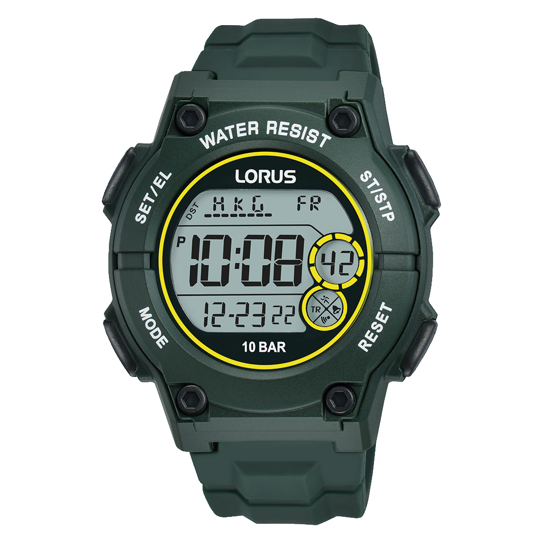 Lorus Digital R2333PX9 Herrenuhr • Digitales Quarzwerk • 10 BAR Wasserdicht