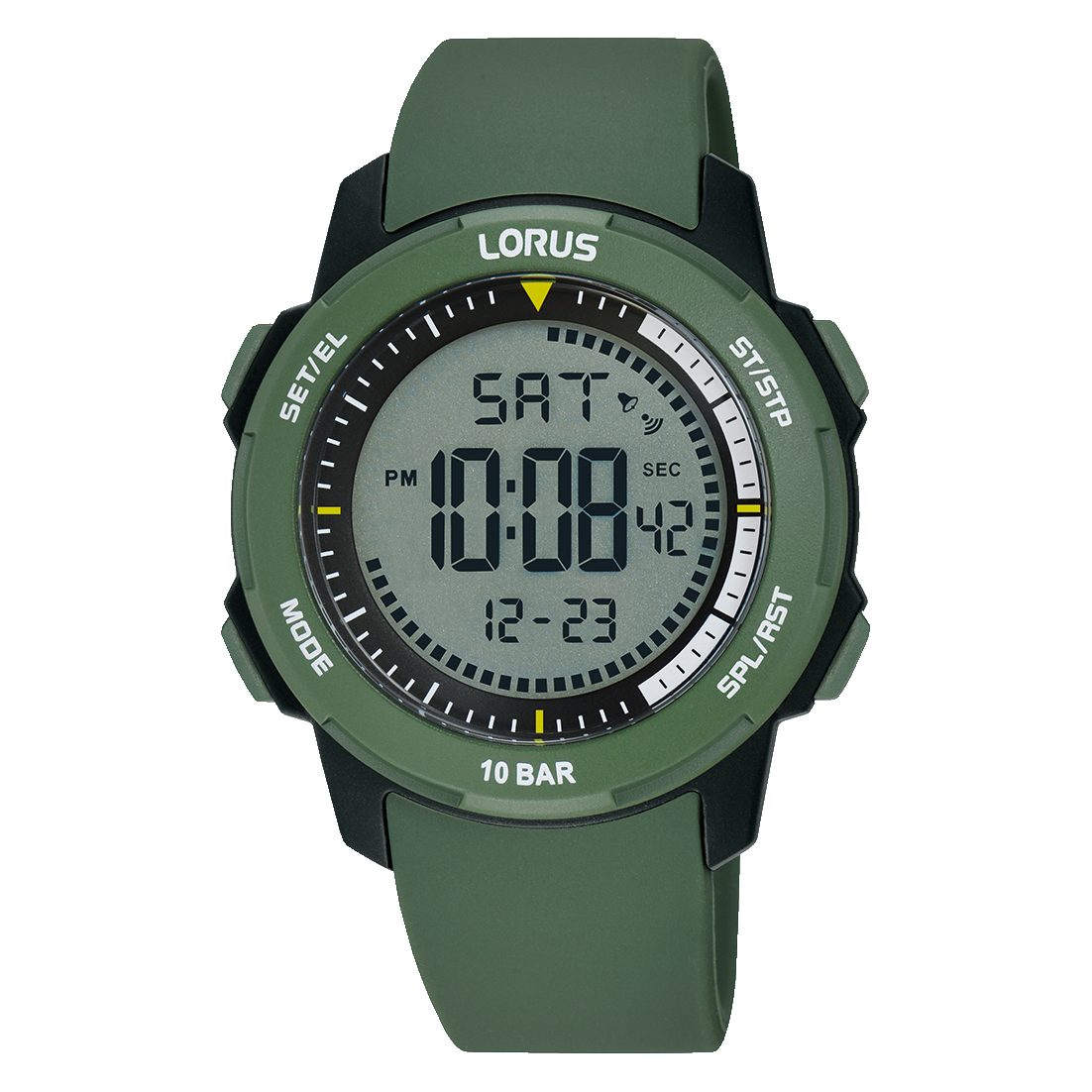 Lorus R2377PX9 Herren Digitaluhr Chronograph • 13 Funktionen • 10 bar wasserdicht
