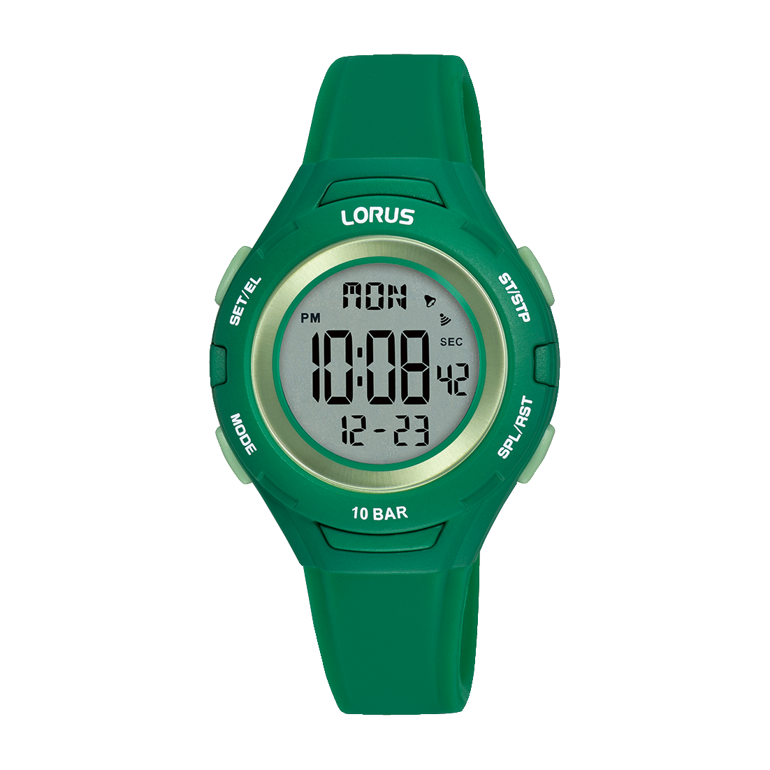Lorus R2391PX9 Kinder Digitaluhr Schwarz • Chronograph & Timer • 10 ATM wasserdicht