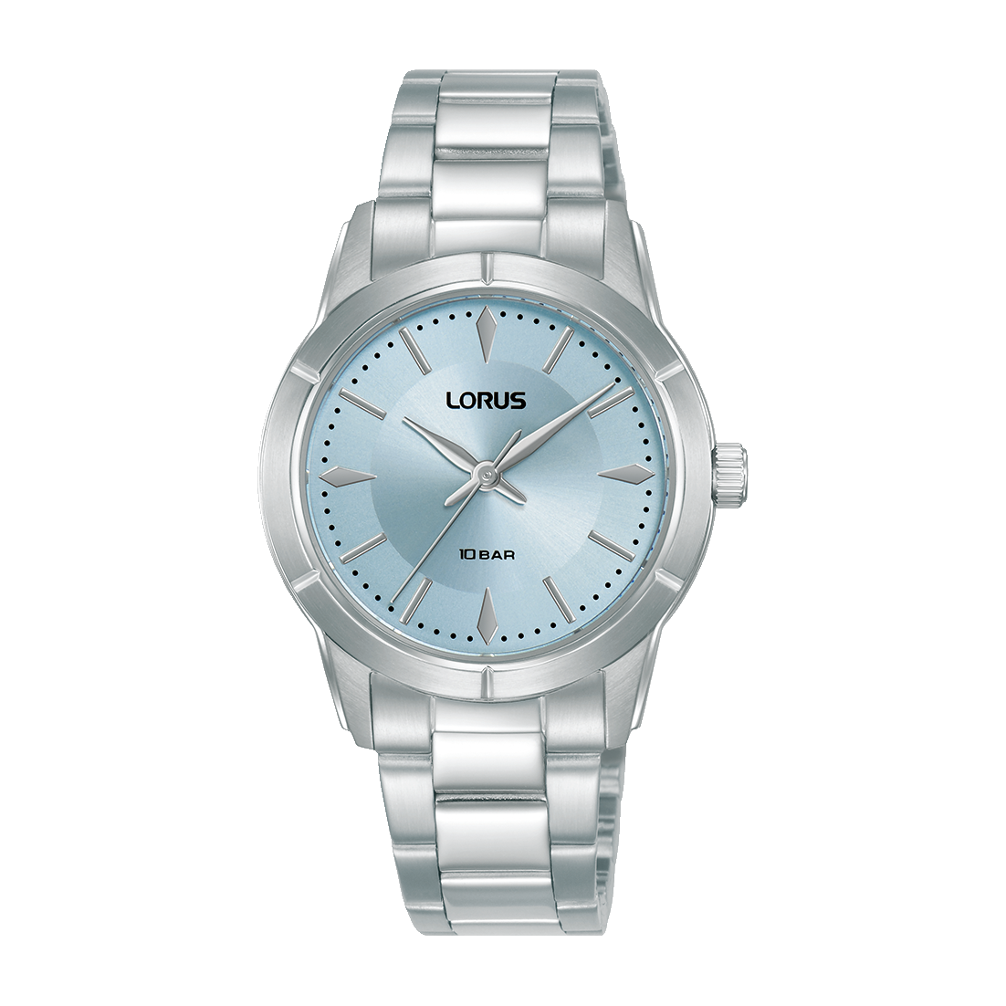 Lorus RG225YX9 Damen Armbanduhr Hellblau • Mineralglas • 10 ATM
